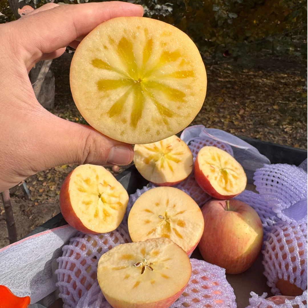【顺丰快递】新疆阿克苏苹果冰糖心红富士新鲜自然坏果包赔