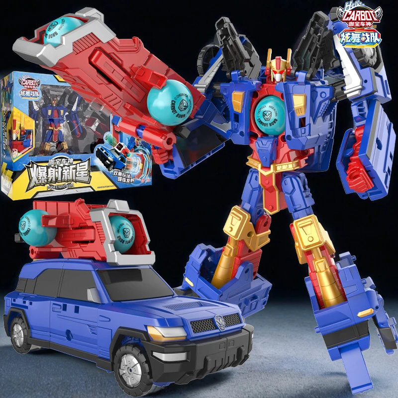 买奇酷咖宝车神炫舞战队爆射新星变形机器人儿童卡宝金刚男孩玩具