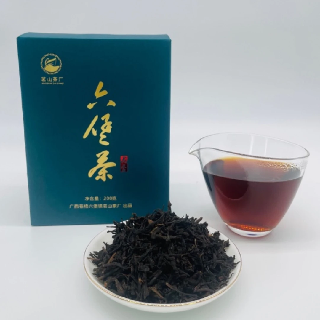 2015年广西梧州特产花香六堡茶黑茶原产地直发