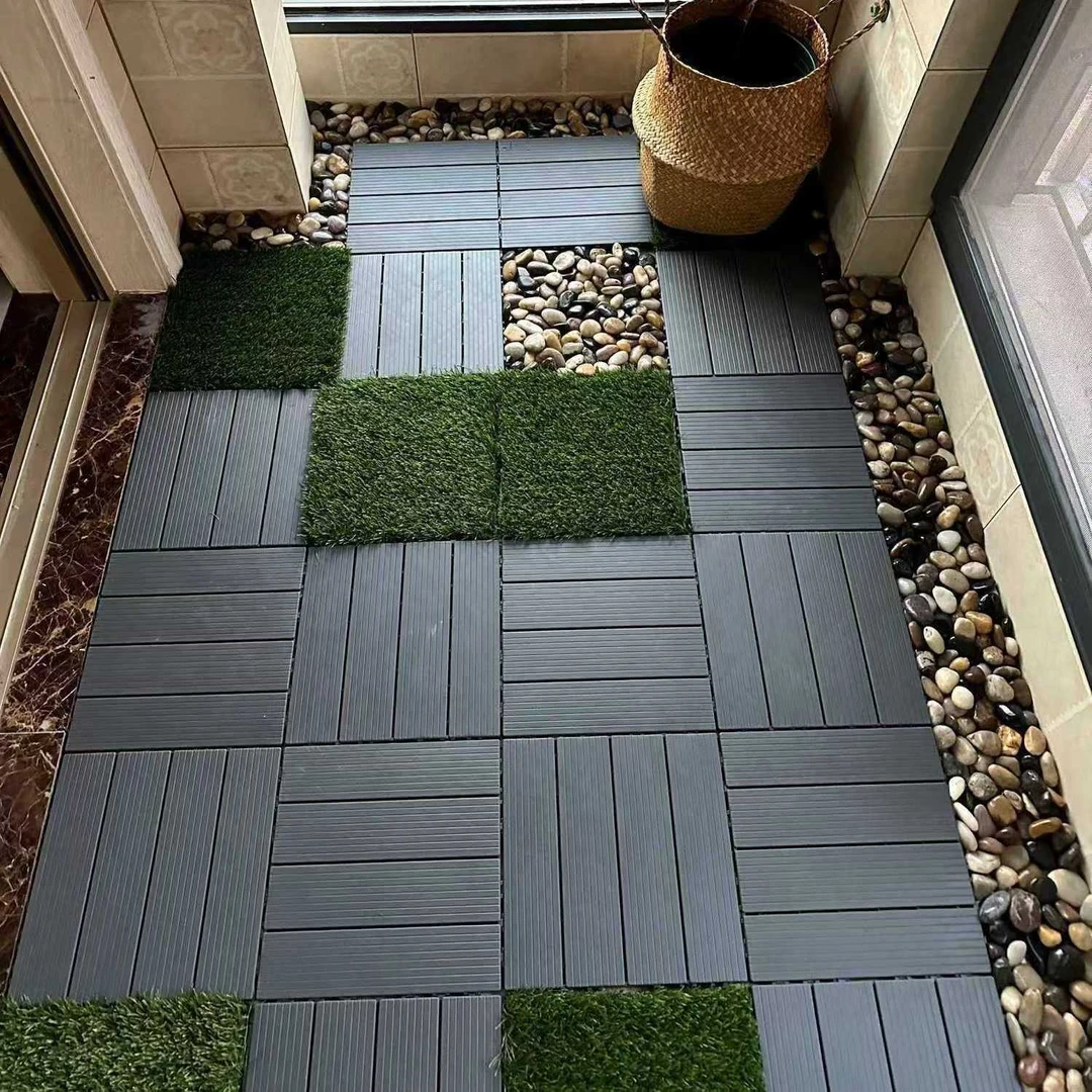 塑料拼接地板庭院露台拼接地板