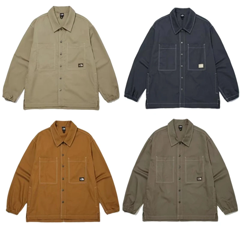THE NORTH FACE/北面M'S CAMPER LOGO男士明线美式运动夹克外套