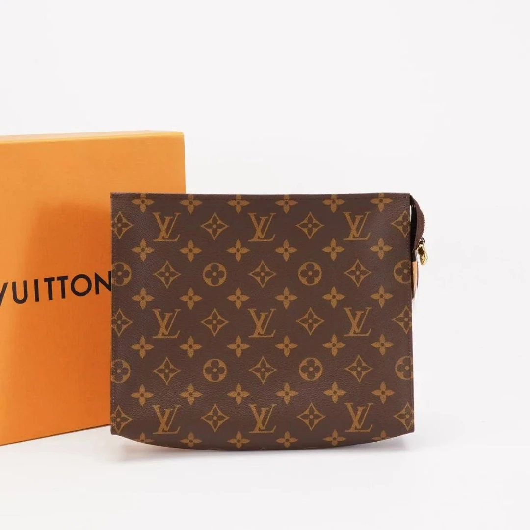 99新 LouisVuitton/路易威登 lv/经典洗漱包26尺寸/精选