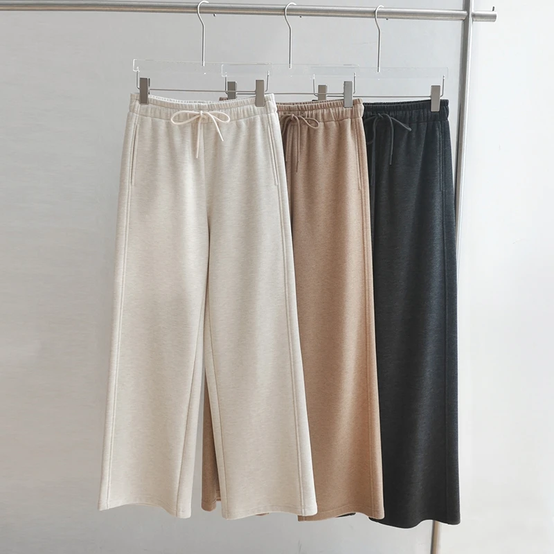 【朵儿studio】醋酸绵羊毛！巨拉腿！超有型直筒裤 D585