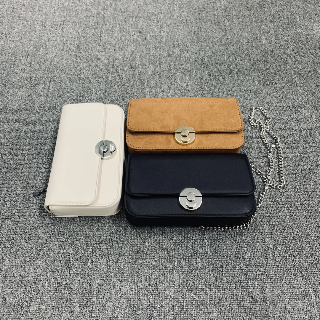 【欧美订单】女士链条小方包斜挎包