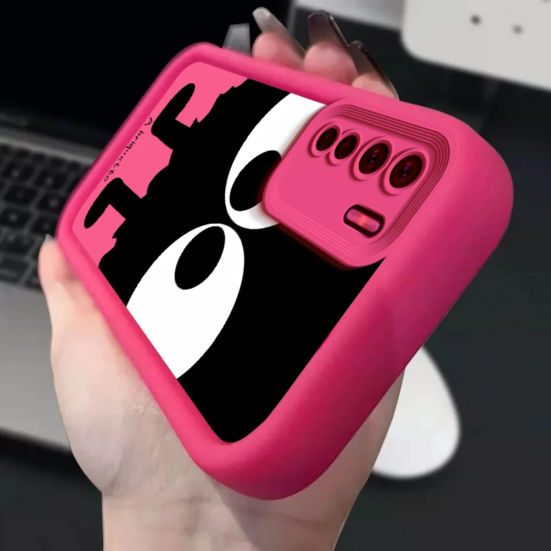 适用OPPOA91手机壳PCPM00全包个性创意彩绘防摔女款高级大眼煤球