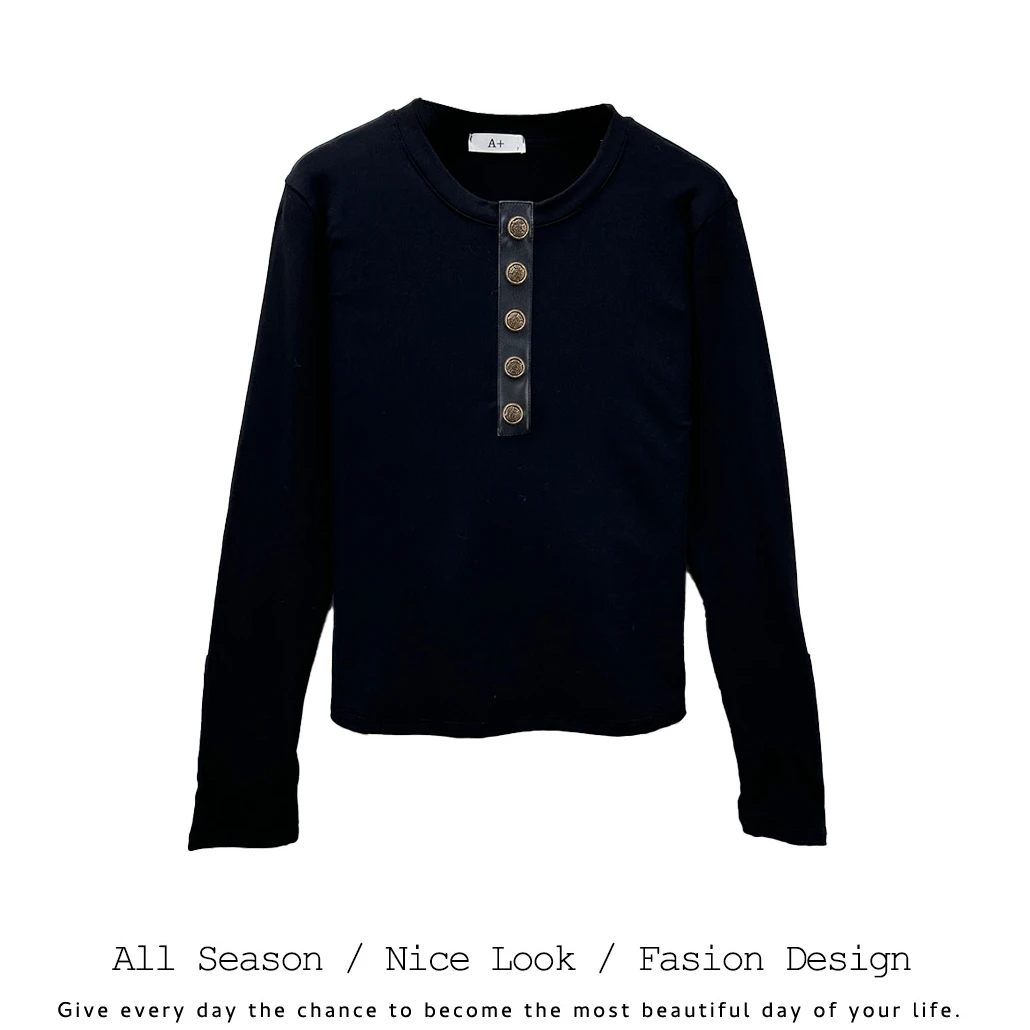 750/509/423/009   欧货时尚多色百搭内搭长袖     款号#7139