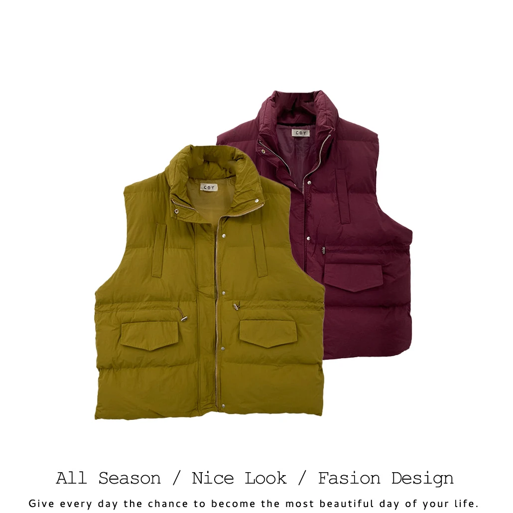 393/699/856  秋冬东大门韩版宽松收腰休闲百搭马甲   款号#9926