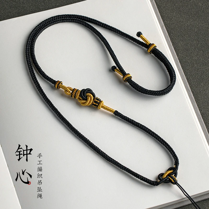 非金属吊坠 手工原创吊坠绳子项链高端可调节吊坠挂绳挂脖高货绳