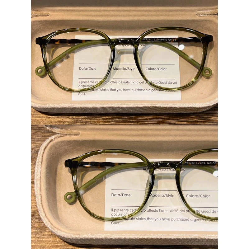 早秋新款复古橄榄绿TR超轻近视眼镜女纯欲减龄百搭圆框防蓝光镜架