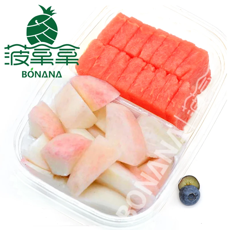 果切同城送【单人双拼】桃子+西瓜  250g
