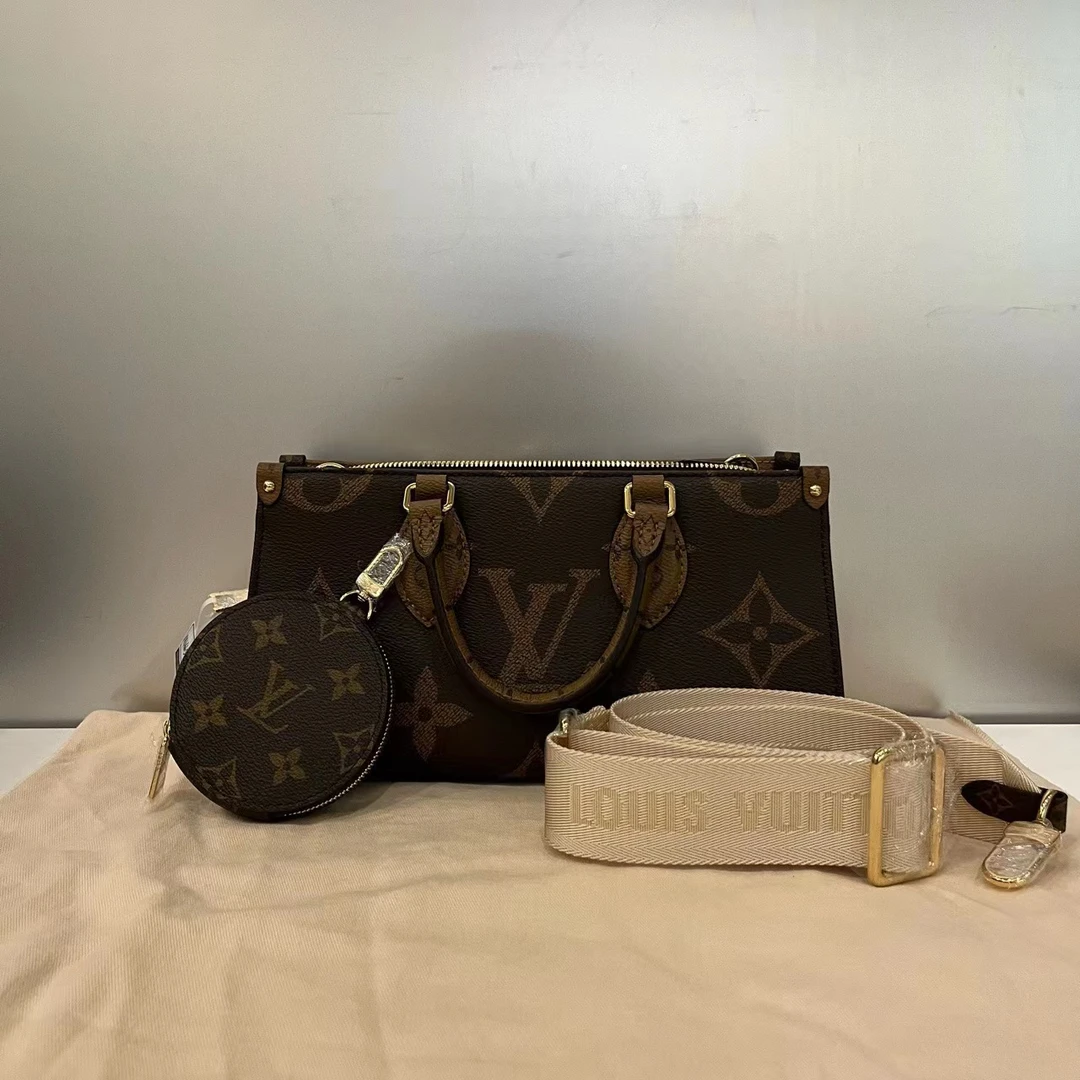 99新 LouisVuitton/路易威登 老花托特横版 闲置 陈辰奢选