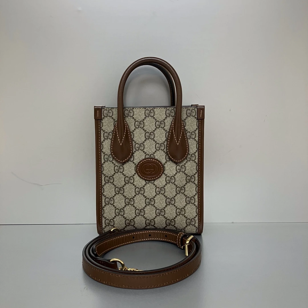 99新 GUCCI/古驰 琴谱mini手提包 陈辰奢选
