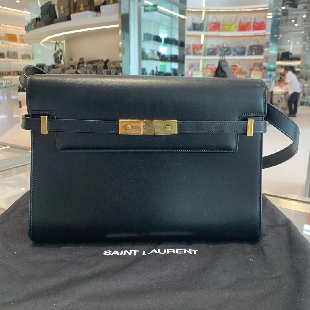 99新 YSL/圣罗兰 曼哈顿中号包 陈辰奢选