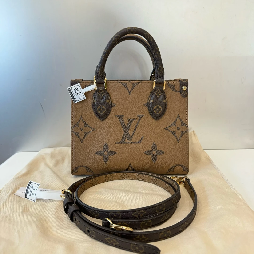 99新 LouisVuitton/路易威登 托特mini 99新 芯片款 陈辰奢选