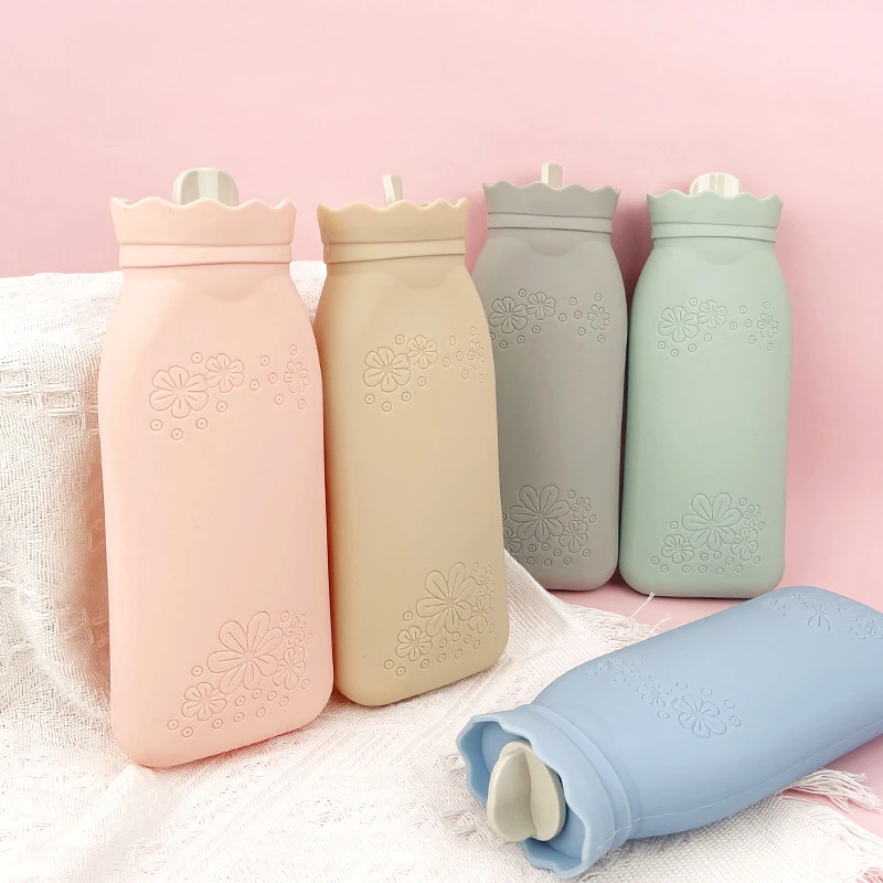 【热敷颈椎脖子】硅胶防爆热水袋注水式暖手宝暖脚暖肚子暖水袋加厚