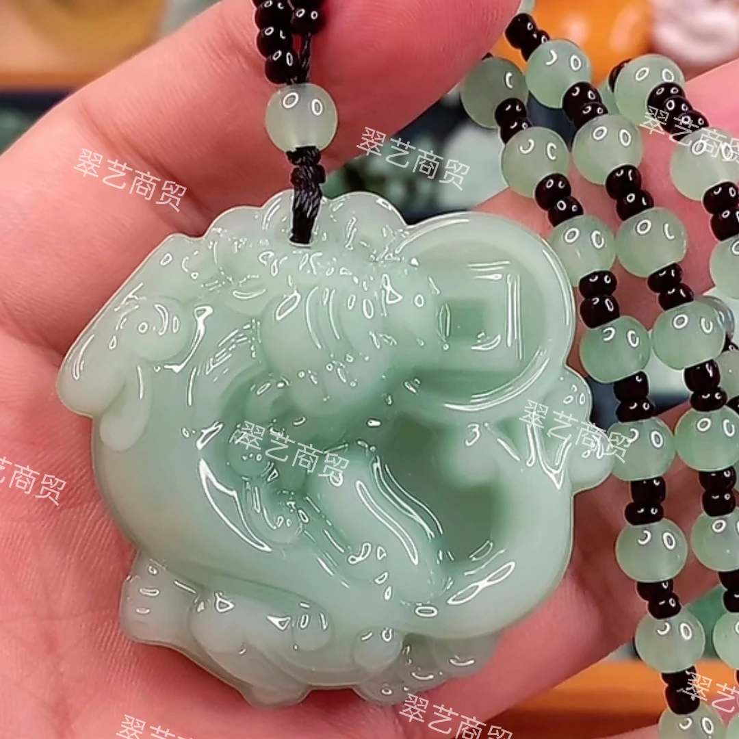 1.浅绿铜宝大貔貅经典百搭款.