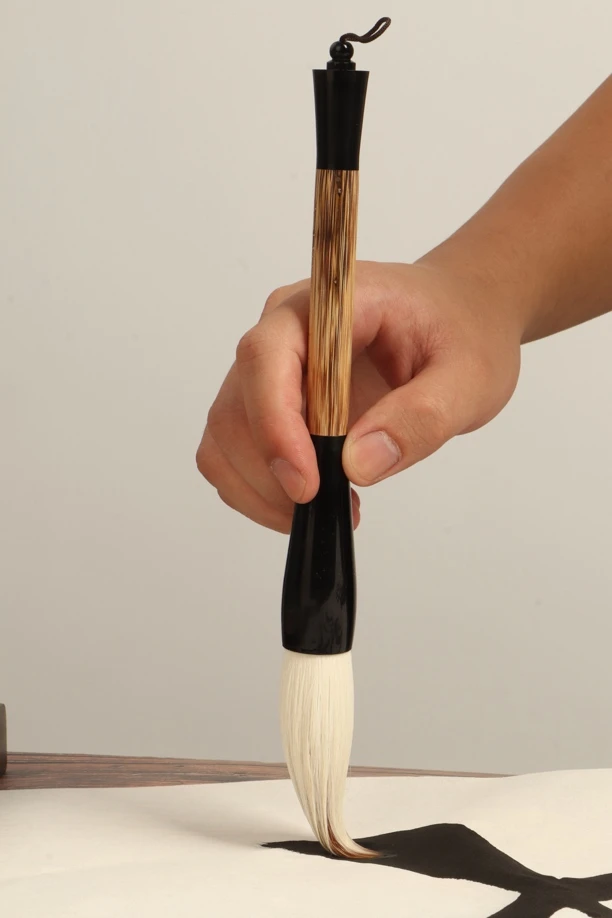 斗笔榜书大楷毛笔特大号斗笔大字对联笔书法初学者弹性传统手工笔