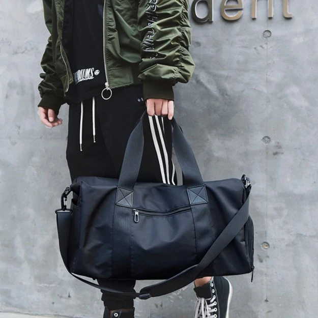 男手提包大容量游泳训练包出差行李包女韩版运动健身户外防水单肩