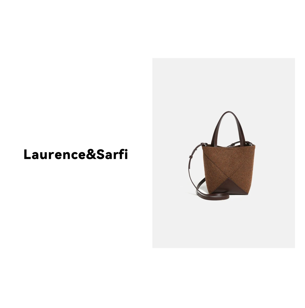 LaurenceSarfi 路易赛菲【官方正品】骆马绒盛宴系列喜马拉雅水桶包