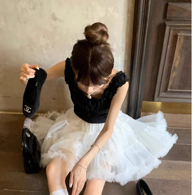 SourceWithU 5.16 20:00 本期bi入多色原创宽肩带波浪边边吊带