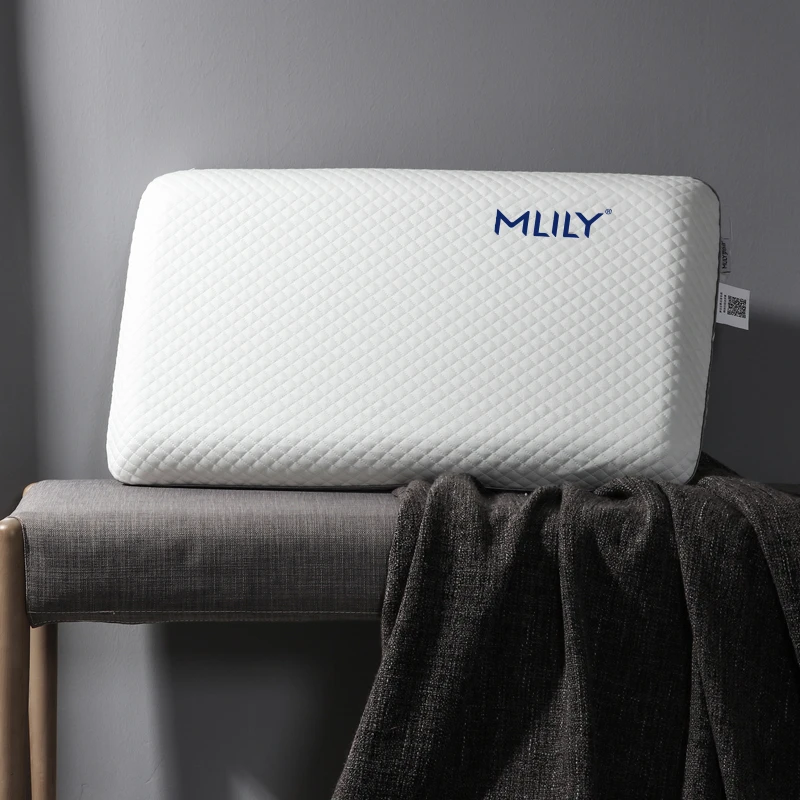 【0压房同款】聚氨酯清新面包枕防螨凝胶颗粒加大宽枕型慢回弹家用