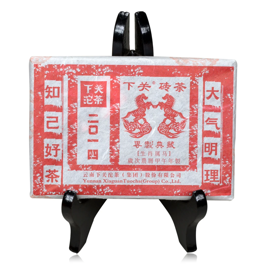 下关沱茶普洱茶 生茶 宝马啸天 砖茶 400克一片