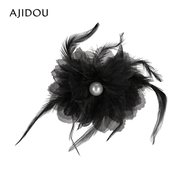 AJIDOU阿吉豆优雅柔美时尚羽毛抓夹【MYA】
