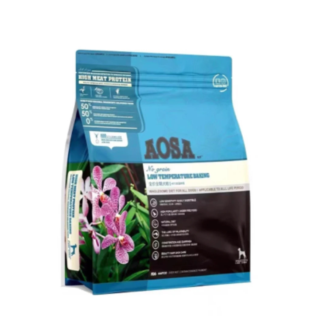 奥萨1.6kg10.5kg无谷鲜肉烘焙粮添加冻干生骨鹿肉冻干蛋黄