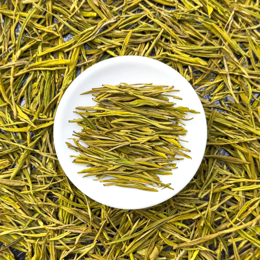 【厂长推荐】2024新茶绿茶高山豆香黄金芽毛峰茶叶CC