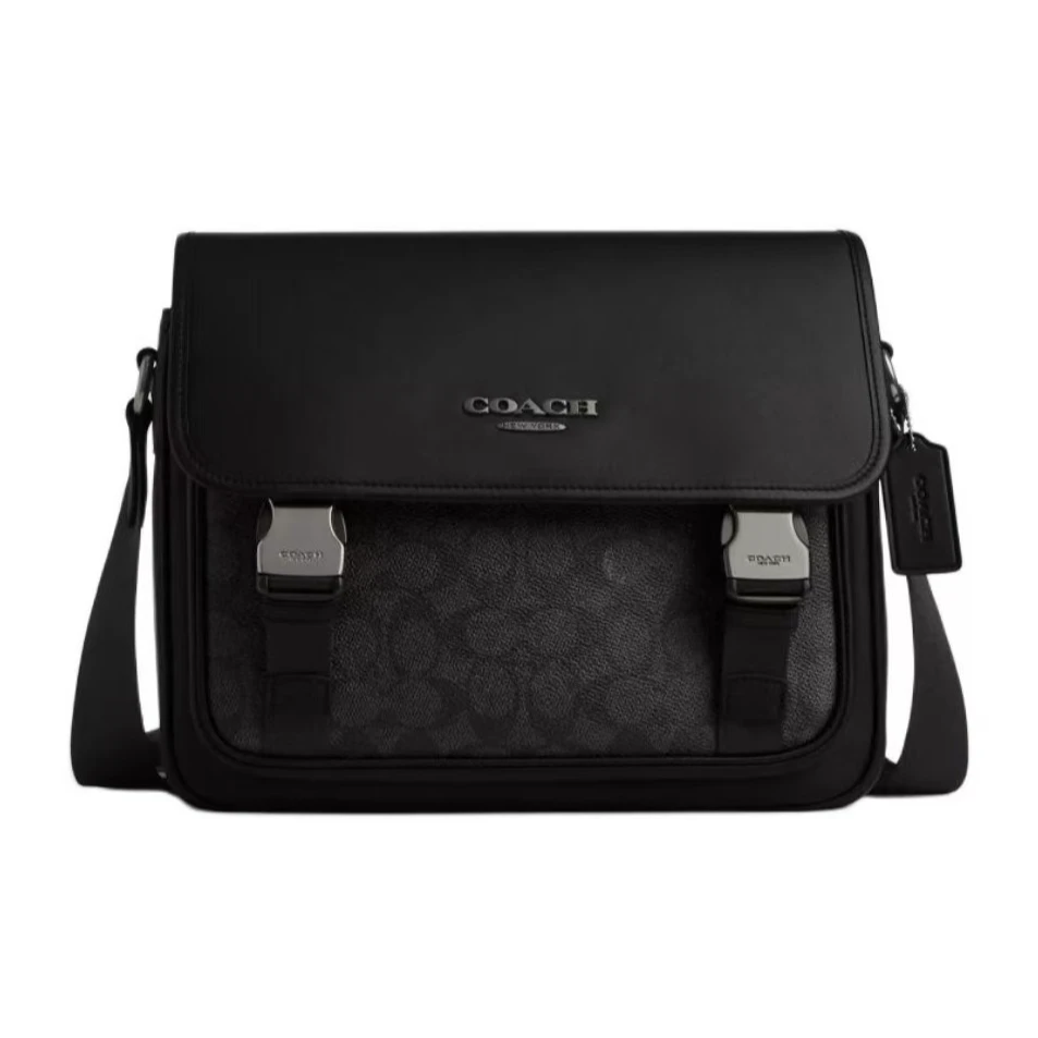 COACH蔻驰 Messenger 邮差单肩斜挎包 男款 28*8*22