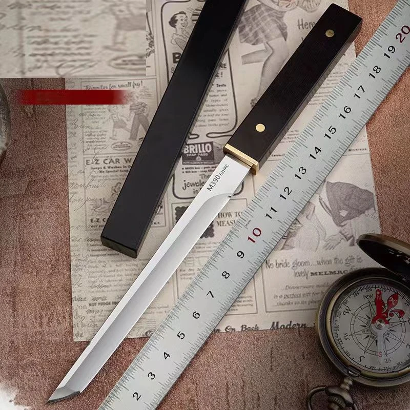 家用水果刀小战艇镜面抛光刀具户外露营烧烤牛排刀ABS手柄多功能