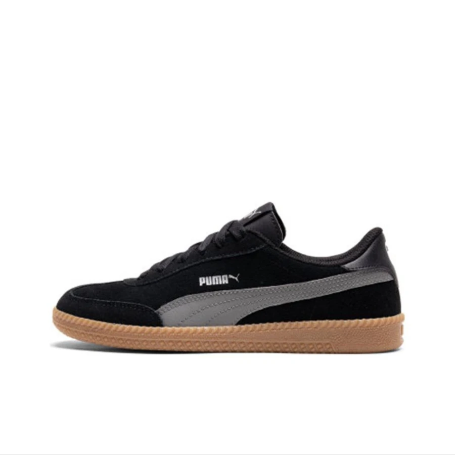 PUMA 彪马时尚百搭黑色男女同款低帮休闲板鞋36442318