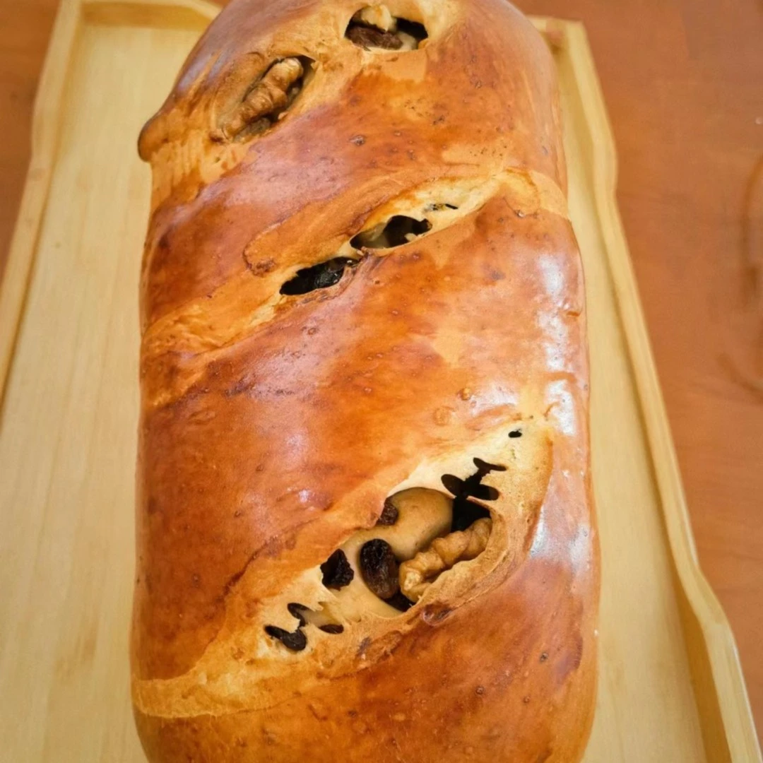 阿广果仁列巴面包  俄罗斯风味坚果糕点  营养早餐  420克