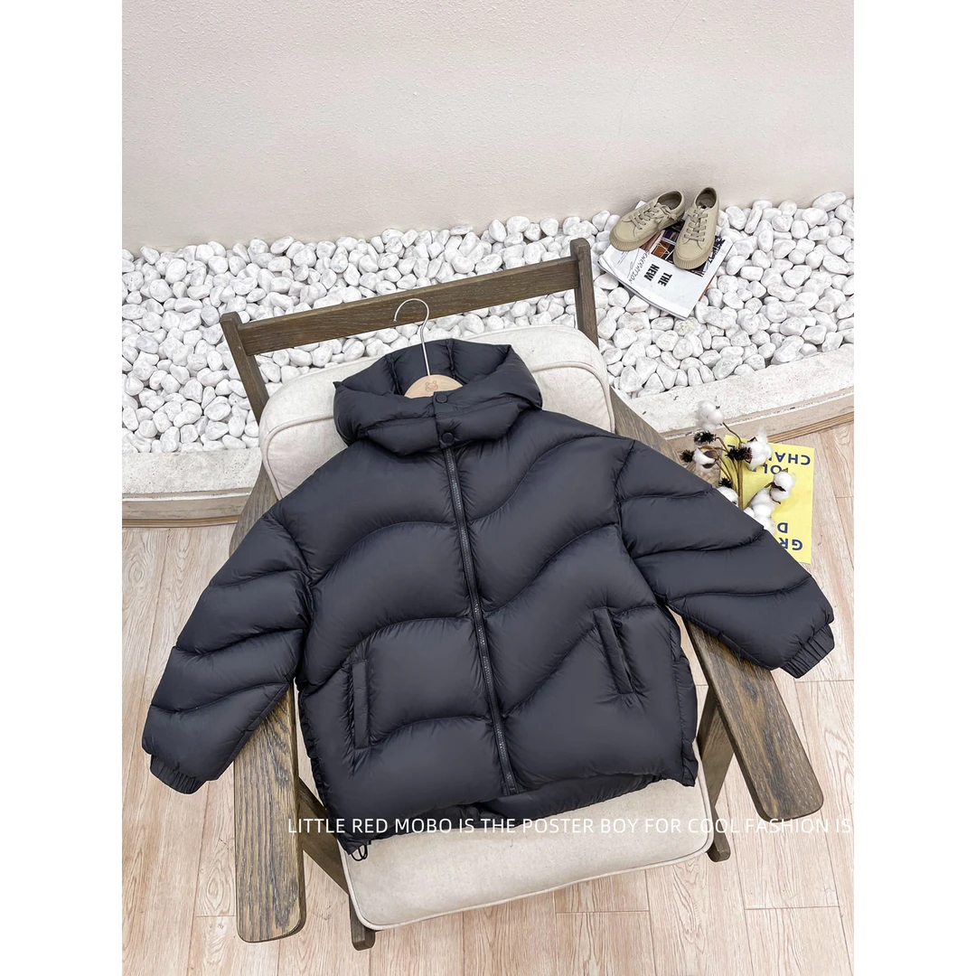 【现现】童装新国标90白鸭儿童羽绒服2024冬季男童冬装MMY84630-1