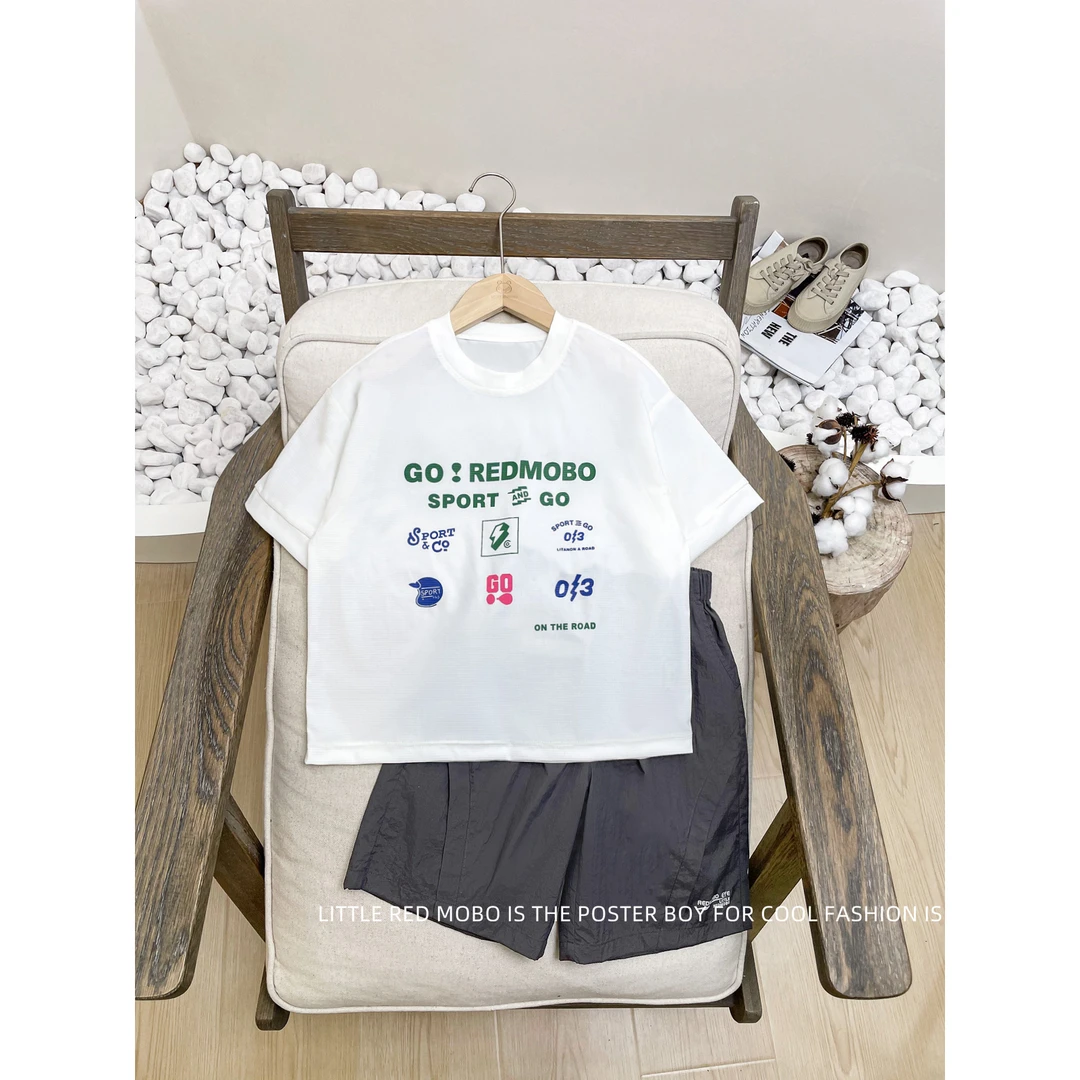 【现现】亲子款童装小中大儿童休闲印花速干套装2024夏MMT821321