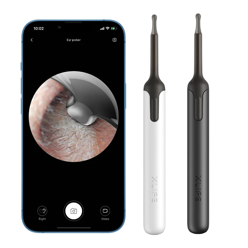 XL智能掏耳勺可视采耳棒x0硅胶软头充电式无线便携式发光采耳勺
