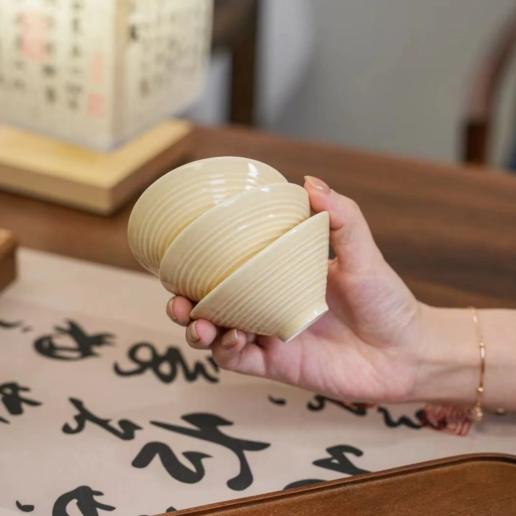 窑变茶杯主人杯陶瓷陶土大号水杯功夫茶杯茶盏茶碗茶具送礼