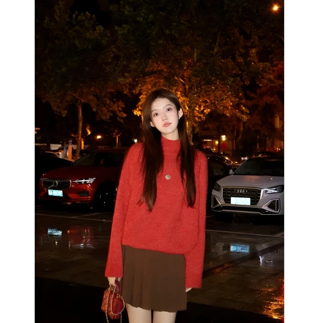 GIRDEAR/哥弟2024新款毛衫宽松舒适秋冬必备138003