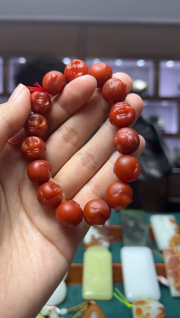 【闪购商品】南红玛瑙手串未镶嵌1