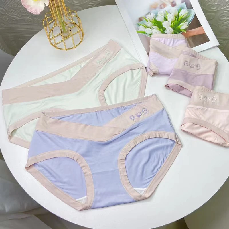 大码女款莫代尔内裤孕妇内裤新款低腰舒适透气孕中晚期孕妇专用