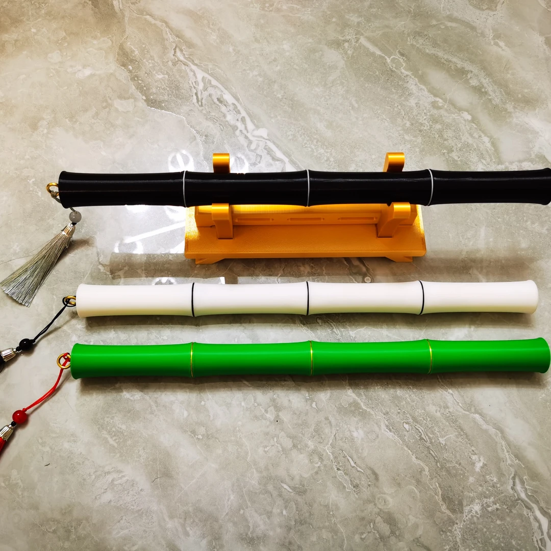 3D打印竹节刀 一竹一刀 尽显国风魅力。