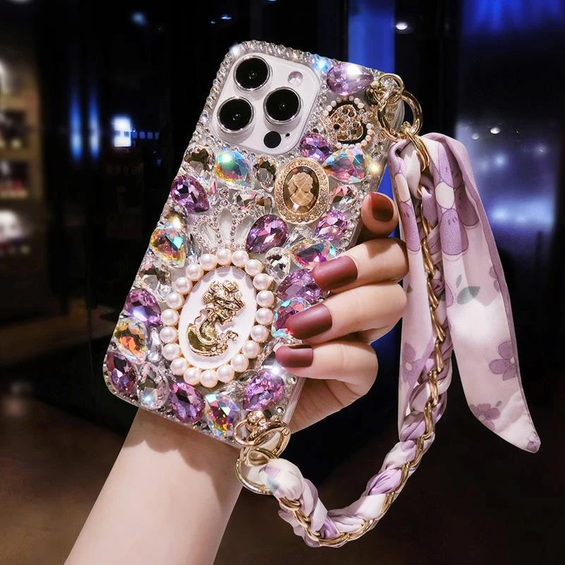 适用华为nova13pro手机壳女新款nova13高档防摔创意奢华水钻潮牌