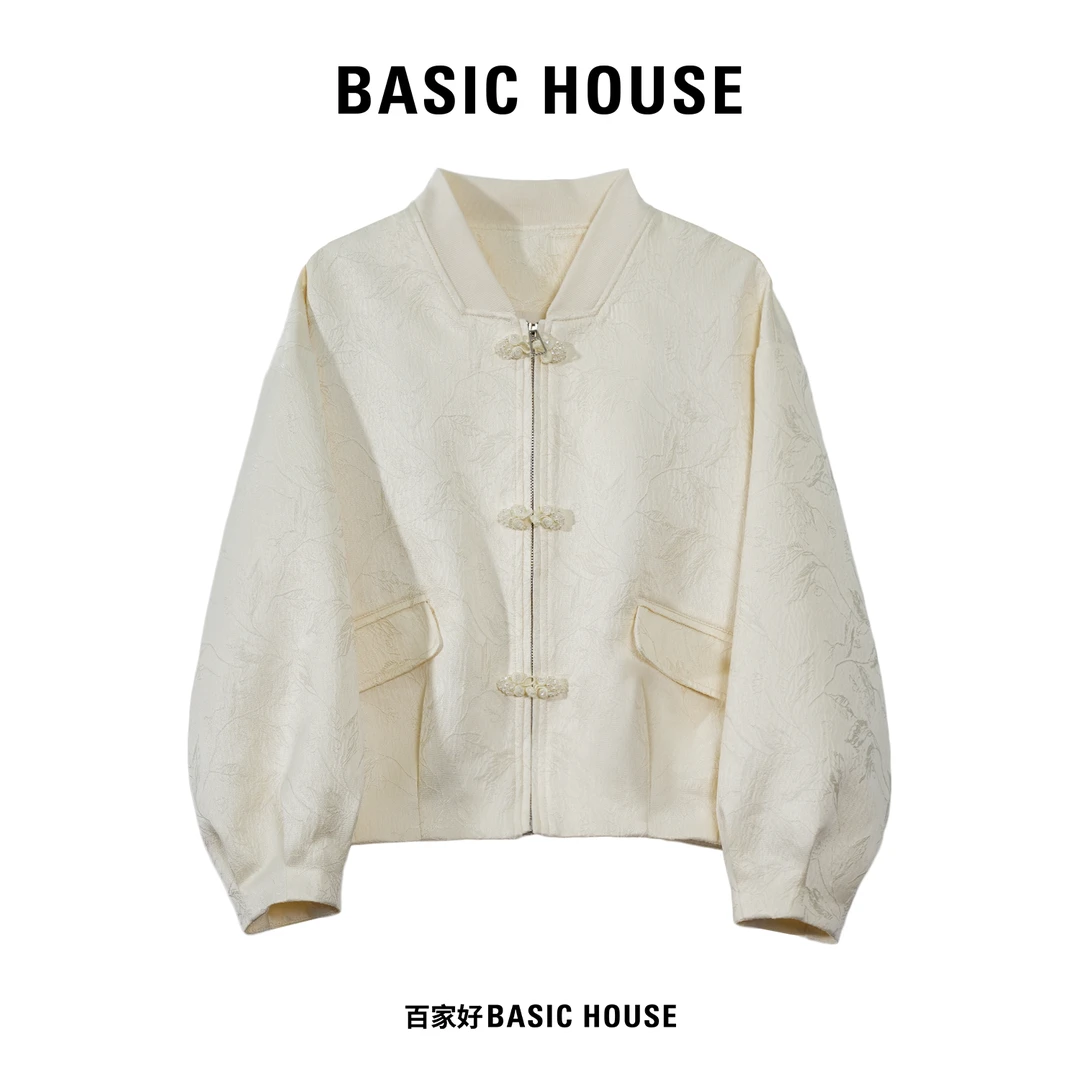 3742【赵老板专属】百家好2024年春季新款设计师款新中式上衣女外套