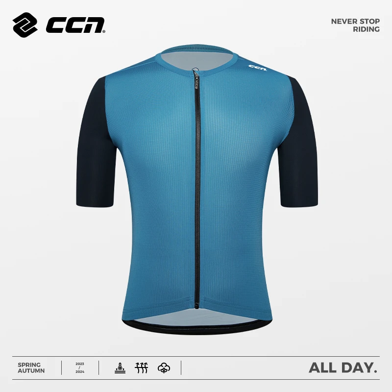 CCN短袖骑行服夏季男士款公路车自行车上衣排汗速干ALLDAY系列