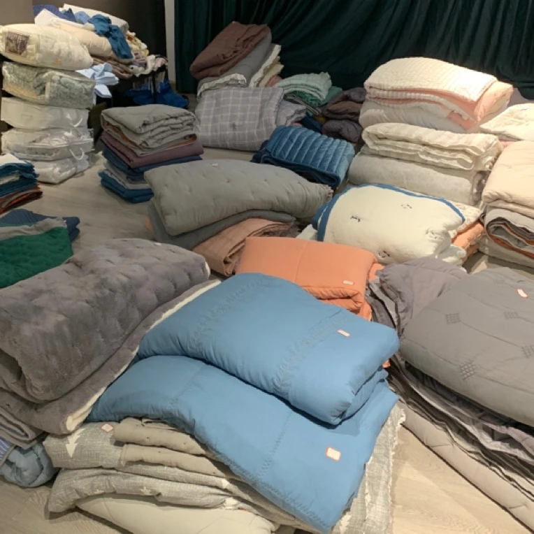 3号 90宽沙发垫尾货清仓 纯棉印花绗缝夹棉加厚