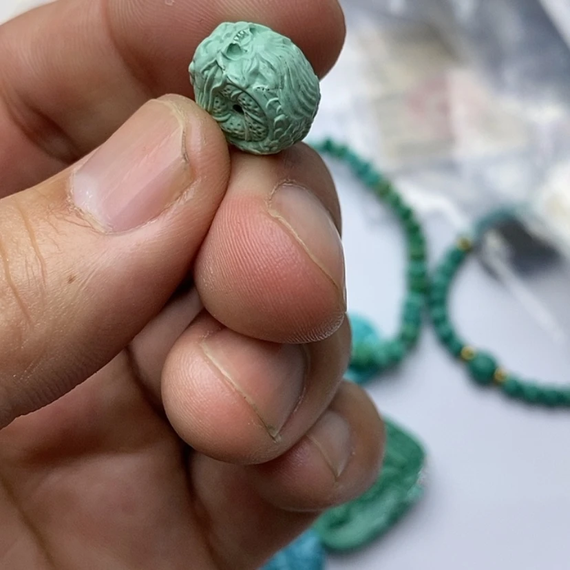 【闪购商品】绿松石珠宝奇石合金