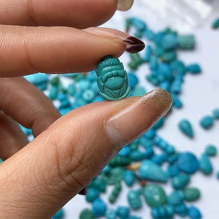 绿松石珠宝奇石未镶嵌