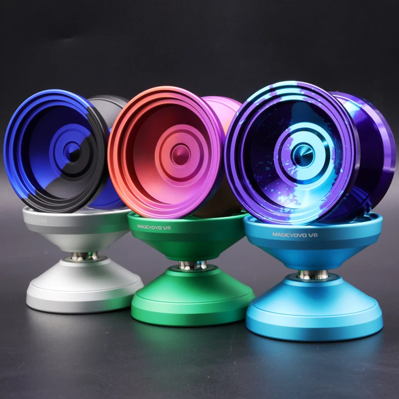 琛总推荐 金属悠悠球V8死睡眠专业花式溜溜球magicyoyo