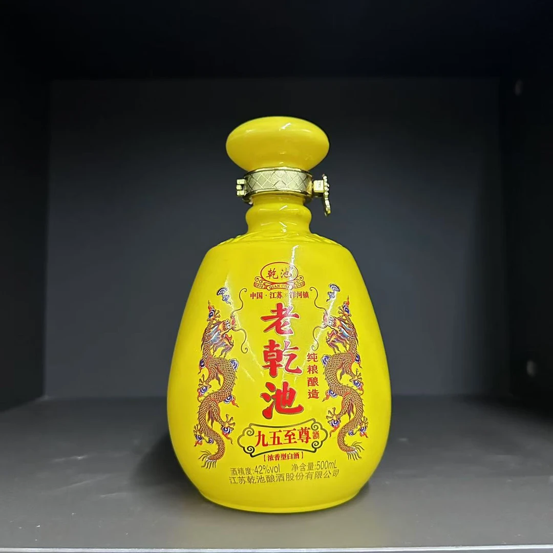 QIANCHI/乾池老乾池浓香型白酒纯粮酿造单瓶装42度500