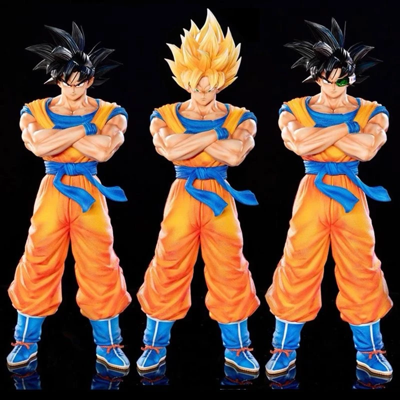 30厘米 七龙珠 抱胸基纽悟空 手办模型摆件